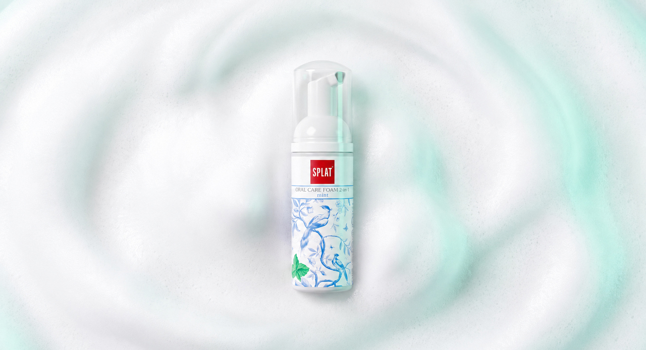 SPLAT Oral Care Foam 2-in-1